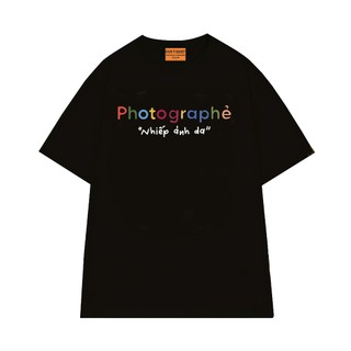 Áo Thun Hài Hước NGỐ TEE Photographer - Nhiếp Ảnh Da, Áo Vớ Vẩn Chất Vải Cotton 75 Form Rộng