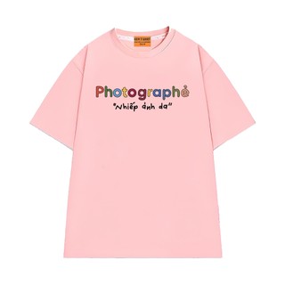 Áo Thun Hài Hước NGỐ TEE Photographer - Nhiếp Ảnh Da, Áo Vớ Vẩn Chất Vải Cotton 75 Form Rộng