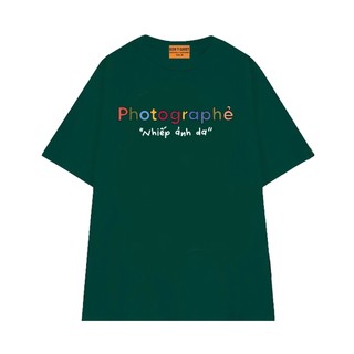 Áo Thun Hài Hước NGỐ TEE Photographer - Nhiếp Ảnh Da, Áo Vớ Vẩn Chất Vải Cotton 75 Form Rộng