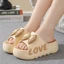 Dép bánh mì nữ đế cao 7cm hottrend chất liệu EVA êm chân kiểu dáng phong cách mùa hè năng động D7753