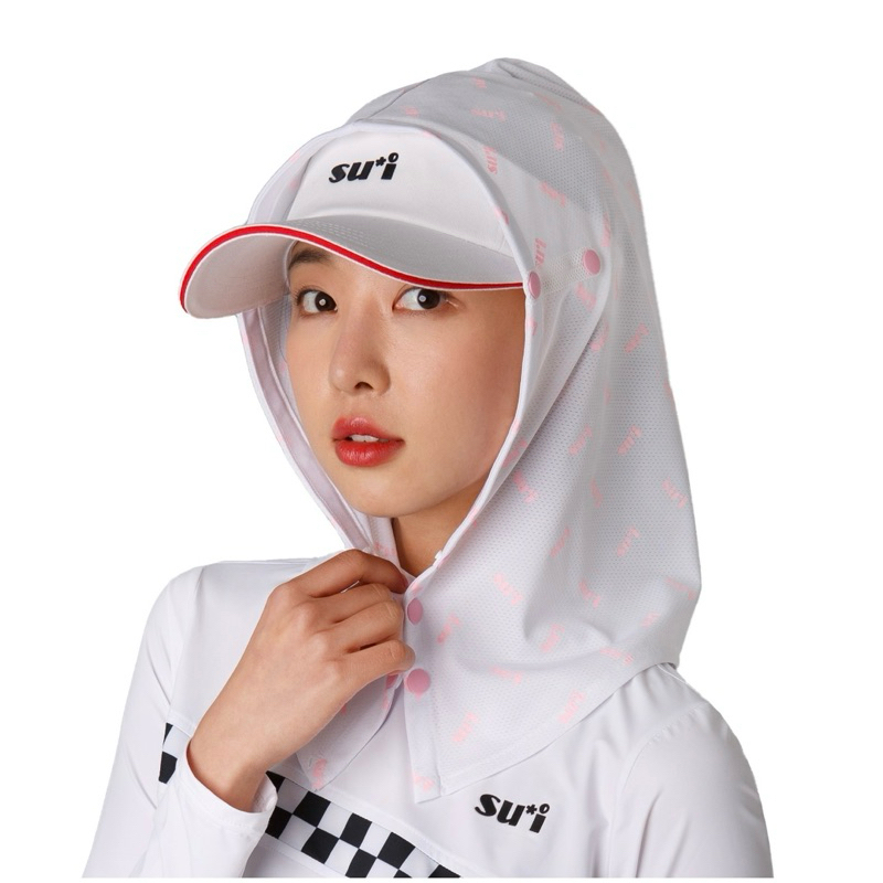 [Chính Hãng] Khăn Trùm Đầu Dạng D SUI GOLF – Che Nắng Toàn Diện, Bảo Vệ Cổ & Mặt – Golf Hàn Quốc