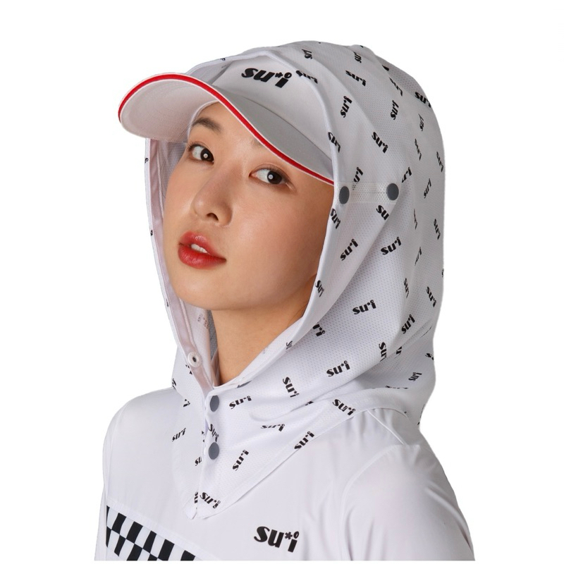[Chính Hãng] Khăn Trùm Đầu Dạng D SUI GOLF – Che Nắng Toàn Diện, Bảo Vệ Cổ & Mặt – Golf Hàn Quốc