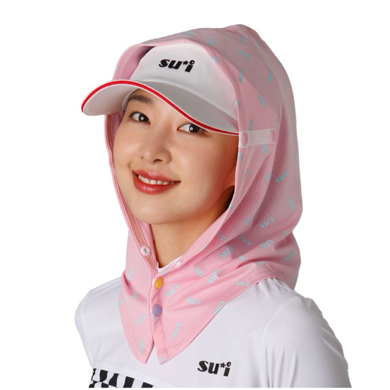 [Chính Hãng] Khăn Trùm Đầu Dạng D SUI GOLF – Che Nắng Toàn Diện, Bảo Vệ Cổ & Mặt – Golf Hàn Quốc