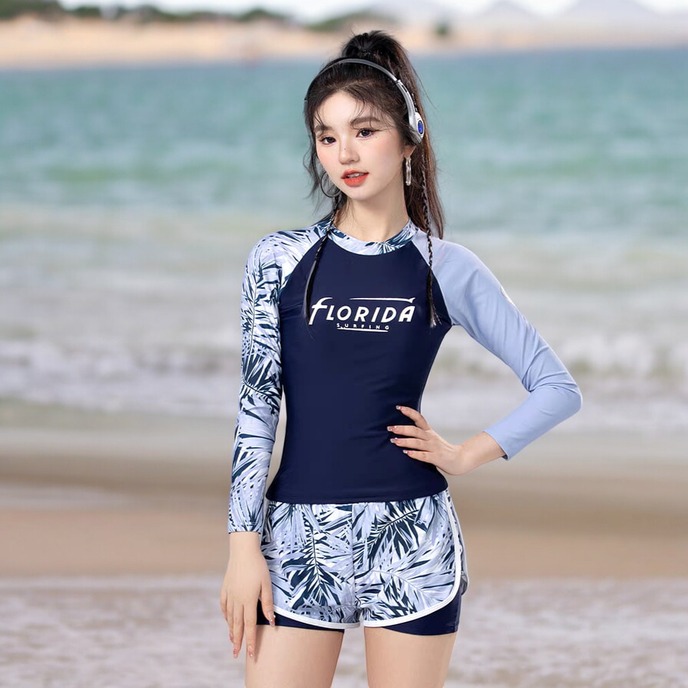 Bộ bơi dài tay cho bé gái và mẹ kín đáo, bộ bơi mẹ và bé cao cấp, cá tính kiểu dáng phong cách trẻ trung