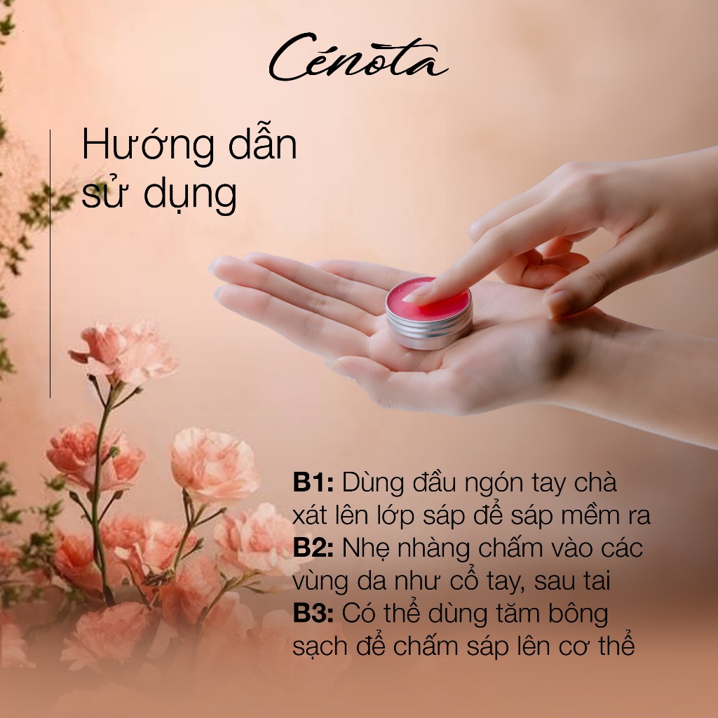 Ảnh Nước Hoa Khô Cenota Rose Sexy Khiêu Khích Gợi Cảm 15gr 4