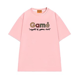 Áo Thun NGỐ TEE Cho Các Bạn Gamer - Người Bị Game Chơi, Áo Vớ Vẩn Hài Hước Vải Cotton 75 Thoáng Mát