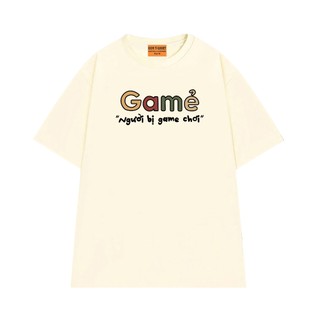 Áo Thun NGỐ TEE Cho Các Bạn Gamer - Người Bị Game Chơi, Áo Vớ Vẩn Hài Hước Vải Cotton 75 Thoáng Mát