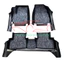 Thảm lót sàn NHỰA đúc TPE 5D xe Mercedes GLC 2015-2025, Mẫu Tràn viền bậc cửa - MẪU BẬC DÀI - 1 BỘ 3 TẤM - KHÔNG MÙI