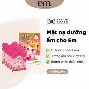 Mặt Nạ PINKY Siêu Dưỡng Ẩm Đáng Yêu Và An Toàn Cho Bé 3+ | PINKY Hàn Quốc