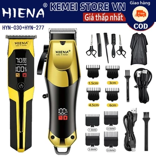 [Cod] Tông đơ cắt tóc có thể sạc lại Hiena-277 dành cho nam Máy cạo râu chuyên nghiệp Tông đơ cắt tóc Máy cắt tóc râu