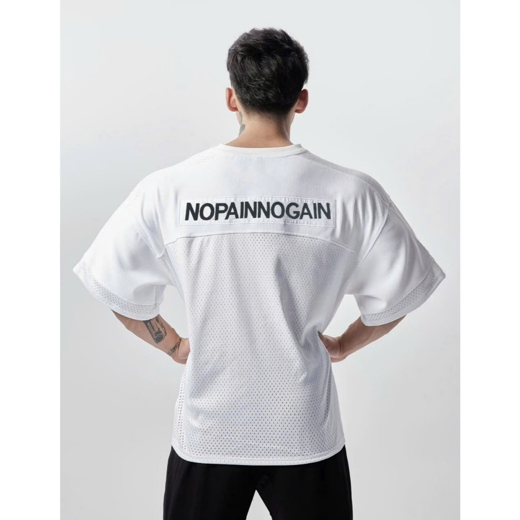 Áo thun Stee Cổ tim 23 TAY Thêu Cotton ICVCVNI Unisex Menwear