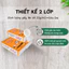 Giấy rút treo tường Silkwell 350 tờ 2 lớp, khăn giấy rút đa năng, giấy lau bếp, thấm dầu