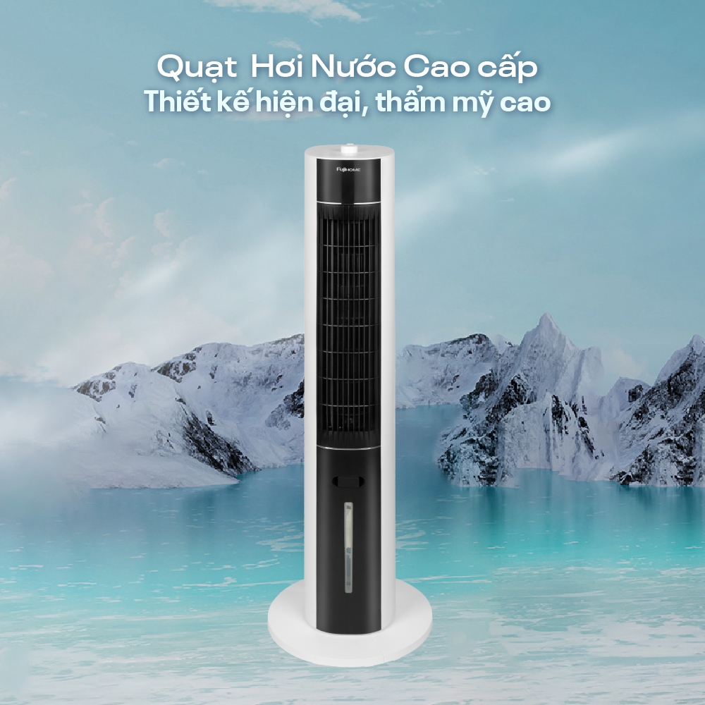 Ảnh Quạt tháp điều hoà cao cấp Fujihome AC-18LM thiết kế hiện đại, nhỏ gọn, 3 cấp độ gió, động cơ bền bỉ 2