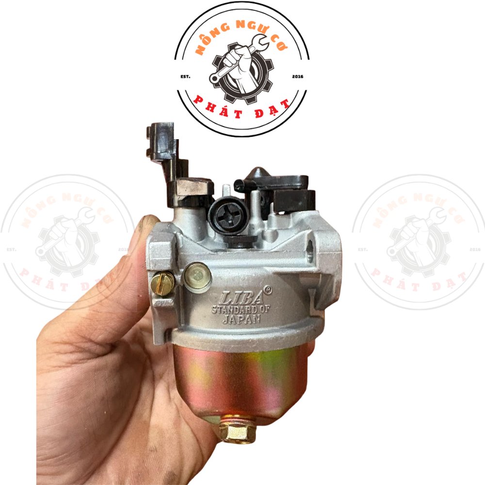 Bình xăng con_chế hòa khí máy nổ LIBA 5.5hp_6.5hp