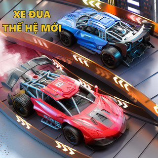 Đồ Chơi Siêu Xe Điều Khiển Từ Xa RC 2.4GHZ F1 Với 3 Màu Chất Liệu Nhựa Cao Cấp Chế Độ Phun Khói Tặng Kèm Pin Sạc