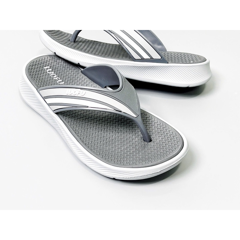 Dép Xỏ Ngón Nam Luofu Đế Dày Cao Su Non Êm Chân Chống Trơn Đi Học Đi Chơi Fullsize 40-44