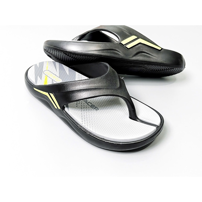 ép Xỏ Ngón Nam Luofu Đúc Liền Đế Dày 4cm Đế Êm Chống Trơn Đi Biển Đi Chơi Fullsize 40-44