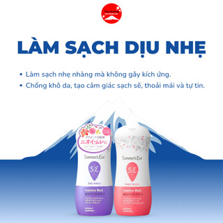 Dung Dịch Vệ Sinh Phụ Nữ Summer's Eve Feminine Wash Làm Sạch Nhẹ Nhàng Chống Khô Da 266ml