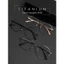 Gọng Mắt Kính Titan Dáng Oval Despoints Thay được mọi loại tròng. Đã gắn sẵn tròng 0 độ - TT01