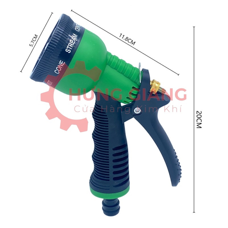 Vòi Tưới Đa Năng 8 Chế Độ Xoay 360