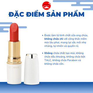 Son Lì Cezanne Lasting Lip Color Nội Địa Nhật Mềm Mịn Lâu Trôi Dưỡng Ẩm Giúp Môi Căng Mọng Thỏi 3.9g