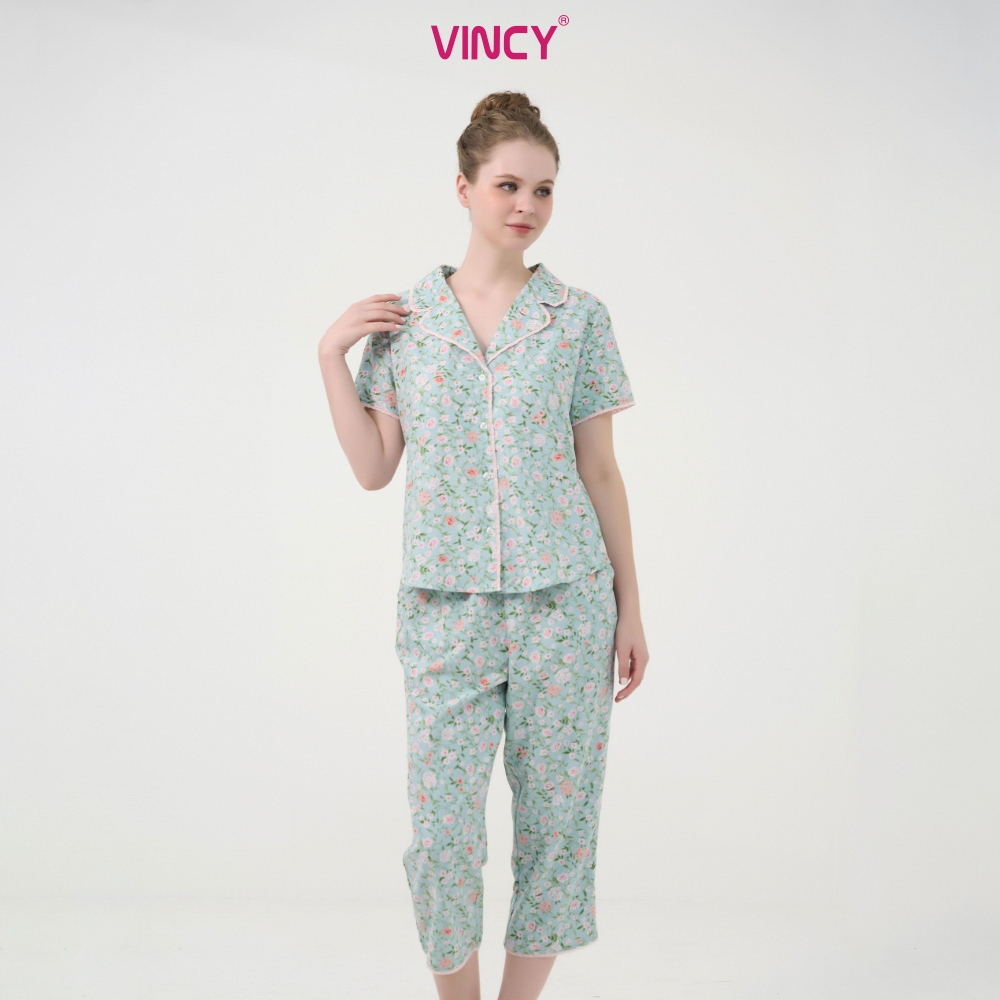 Ảnh Bộ Đồ Kate Lửng Nữ Vincy BKL267S01 2
