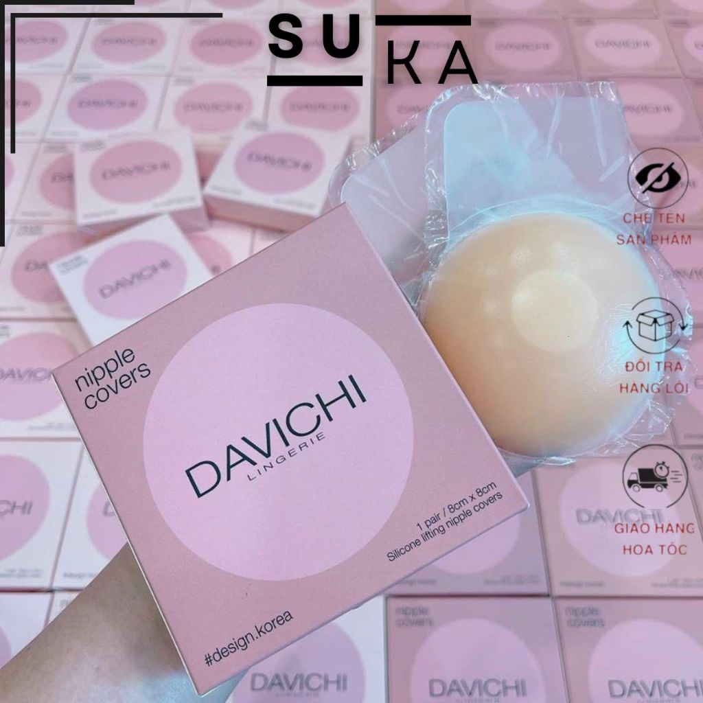 Miếng Dán Ngực Silicon DAVICHI Nâng Ngưc Cao Cấp, Siêu Mỏng, Ôm Khít 362