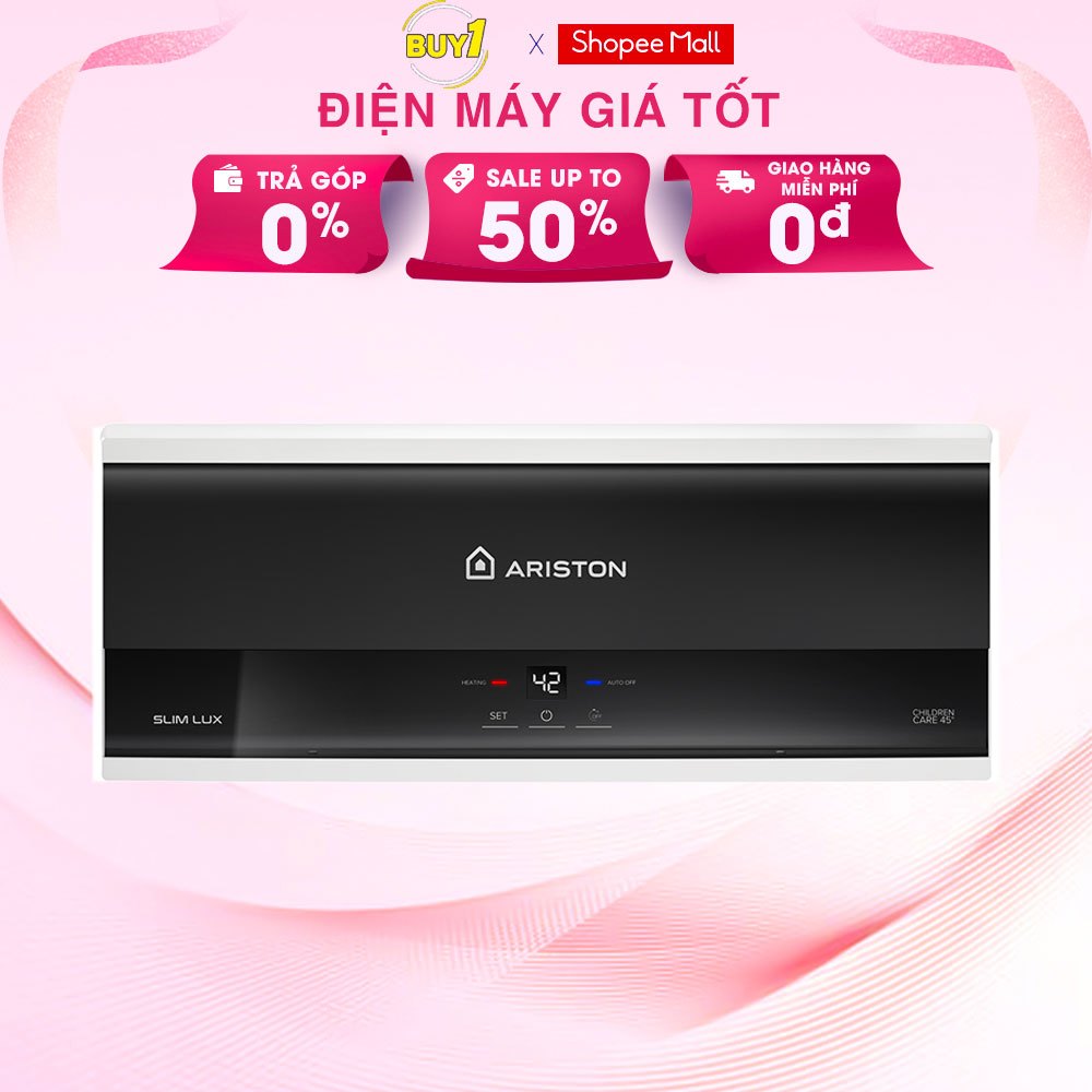 Slim3 30 TOP WIFI VN - Máy nước nóng gián tiếp Ariston Slim3 30 TOP ...