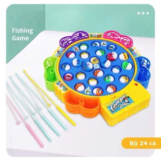 [Lẻ=sỉ] Bộ Đồ Chơi Câu Cá Điện Cho Bé Bộ Câu Cá Cho Bé Tặng Kèm Cần Câu, Đồ Chơi Cho Bé Gái Bé Trai TKTD