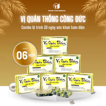 [Liệu trình 30 ngày] Viên uống Vị Quản Thống Công Đức – Giúp hỗ trợ giảm đau, viêm dạ dày tá tràng
