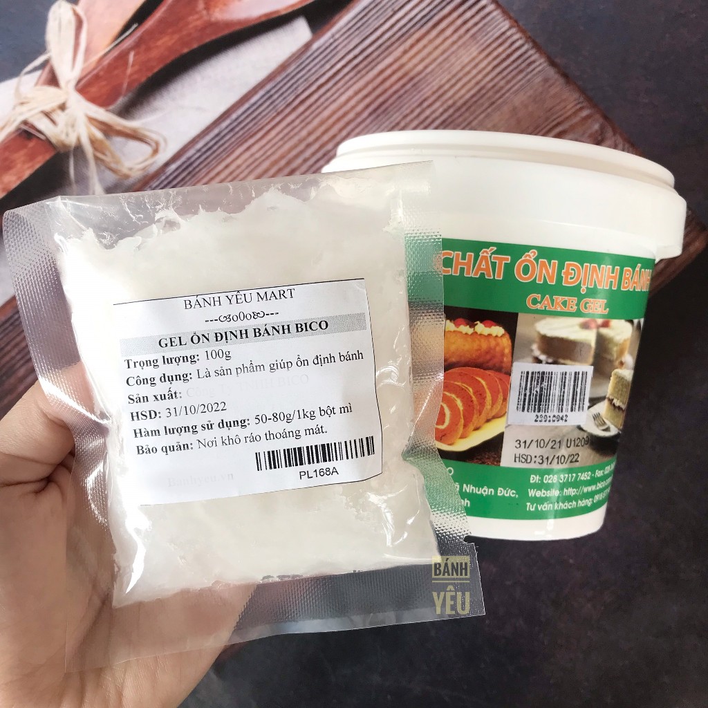 Gel Ổn Định Bánh Bông Lan/Gel Cake BICO/ AB.MAURI Chia LẺ 100g - PL168A