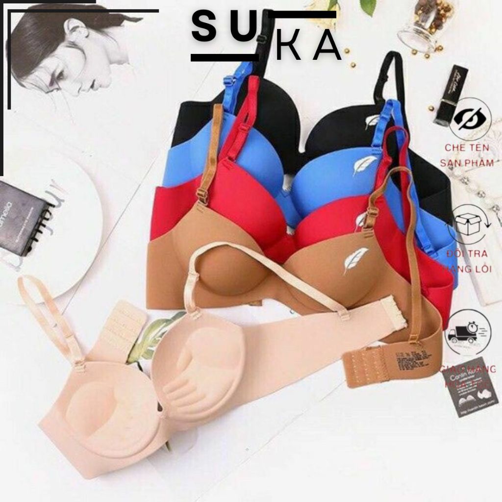 Áo Ngực Su Không Gọng Nâng Ngực Đệm Bàn Tay 3cm  A11