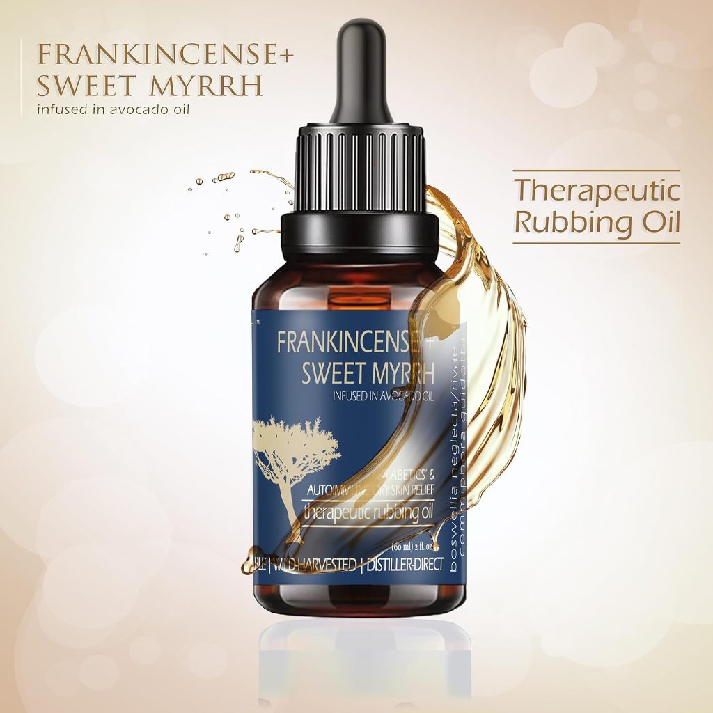 BALM OF GILEAD Neuropathy Frankincense & Sweet Myrrh Dầu xoa bóp Làm dịu và phục hồi da khô