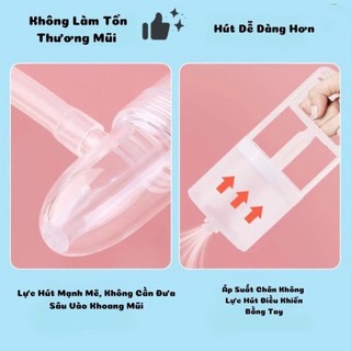 Dụng cụ hút mũi kéo tay Nasal Aspirator thế hệ mới cho bé