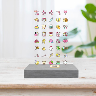 Sticker 5D Mini Dán Móng Mới Mix Mẫu