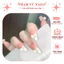 Set 24 Móng Tay Giả Trang Trí Làm Đẹp Nail Tặng Kèm Keo Và Dụng Cụ Làm Móng