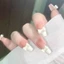 Set 24 Móng Tay Giả Trang Trí Làm Đẹp Nail Tặng Kèm Keo Và Dụng Cụ Làm Móng