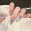 Set 24 Móng Tay Giả Trang Trí Làm Đẹp Nail Tặng Kèm Keo Và Dụng Cụ Làm Móng