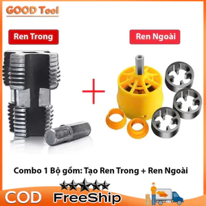 Dụng cụ tạo ren trong và ren ngoài ống nước, Dụng cụ tạo ren ống nhựa