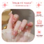 Bộ 24 Móng Tay Giả Làm Đẹp Nail Móng Giả Tặng Kèm Keo Và Dụng Cụ Gắn Móng