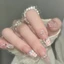 Bộ 24 Móng Tay Giả Làm Đẹp Nail Móng Giả Tặng Kèm Keo Và Dụng Cụ Gắn Móng
