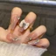 Bộ 24 Móng Tay Giả Làm Đẹp Nail Móng Giả Tặng Kèm Keo Và Dụng Cụ Gắn Móng