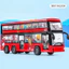 Mô hình đồ chơi xe bus 2 tầng âm thanh đèn mở cửa