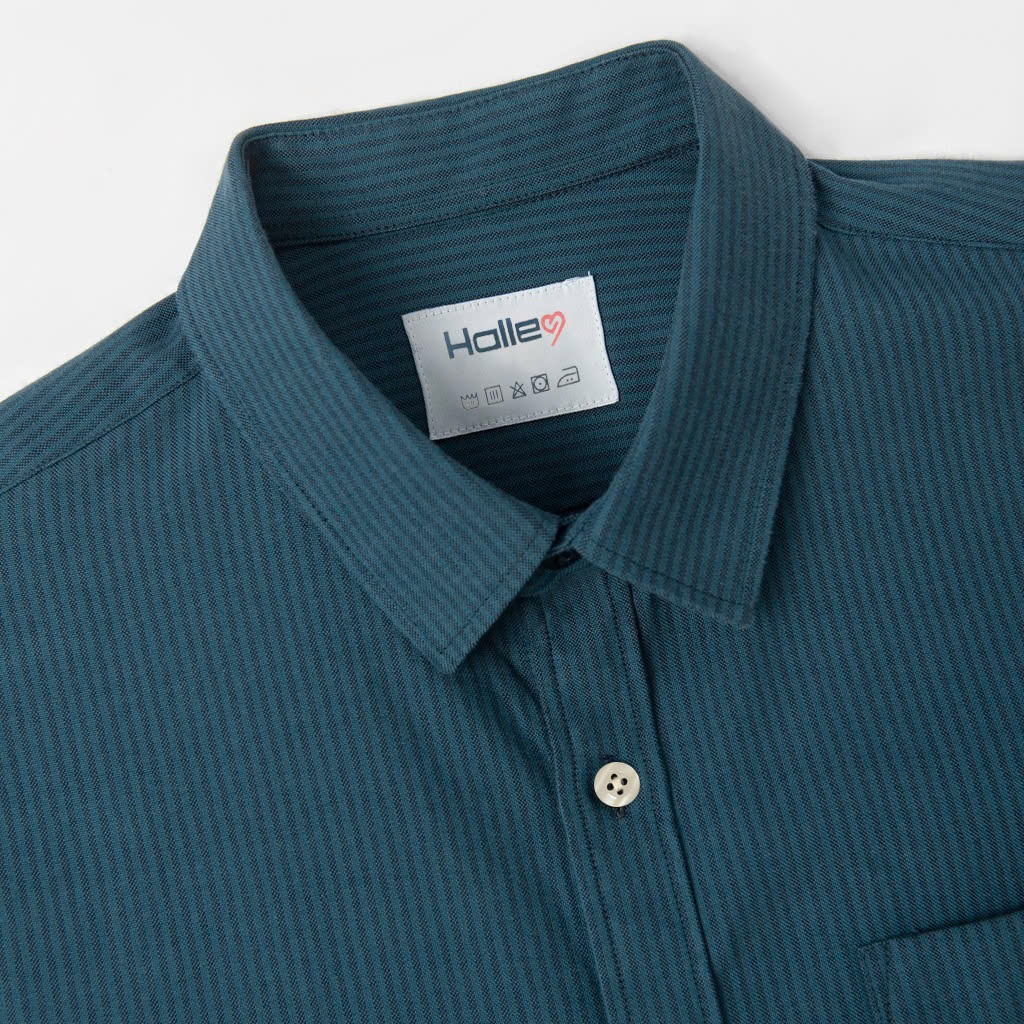 Áo Sơ Mi Nam Oxford Cao Cấp Halley Thoáng Mát Mềm Mại Phong Cách Công Sở Lịch Lãm Nam Tính A27