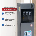 Cây nước nóng lạnh bình âm Fujihome Nhập khẩu WD210UE, bình lọc máy nước uống nóng lạnh bình hút 3 vòi tự ngắt tiết kiệm — ảnh 7