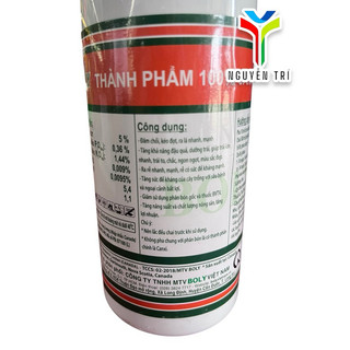 Phân bón lá rong biển nước Halifax của Boly chai 500ml, đâm chồi kéo đọt, lớn trái.