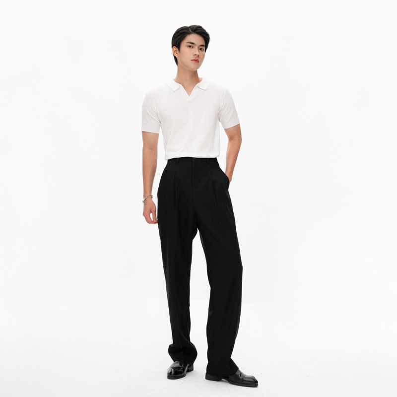 ÁO POLO DỆT KIM ICE SILK – MÁT LẠNH, CHUẨN MEN