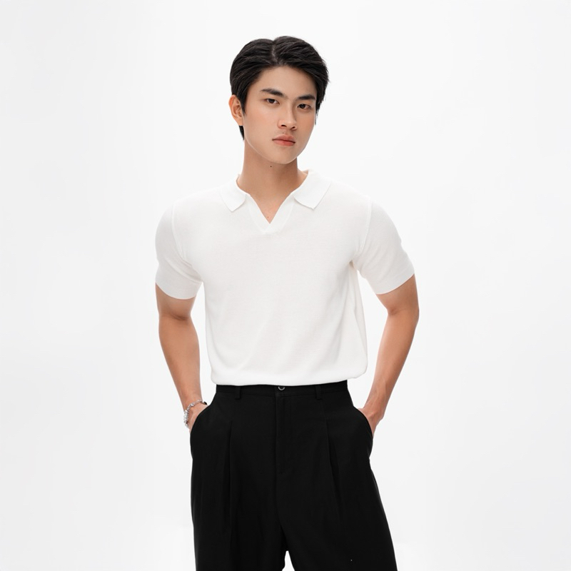 ÁO POLO DỆT KIM ICE SILK – MÁT LẠNH, CHUẨN MEN