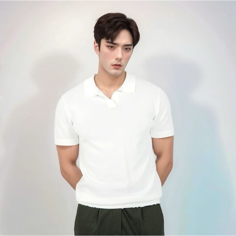 ÁO POLO DỆT KIM ICE SILK – MÁT LẠNH, CHUẨN MEN
