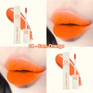 [1.1 MUA 2 TẶNG 1] 04 Cam Orange Son DI Lipstick chính hãng